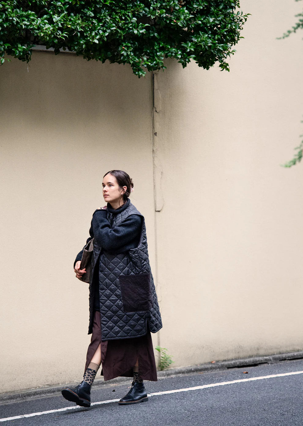 Leopard Print Merino Socks