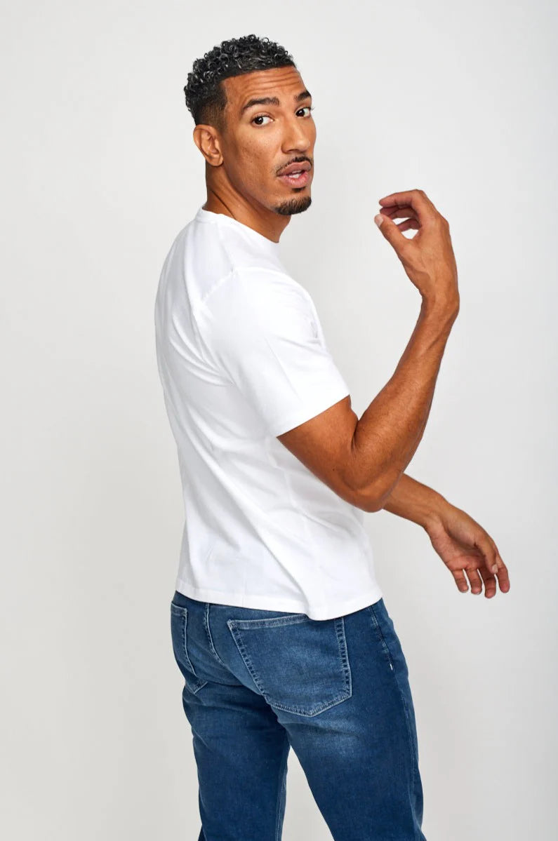 Crew Neck T-Shirt - White