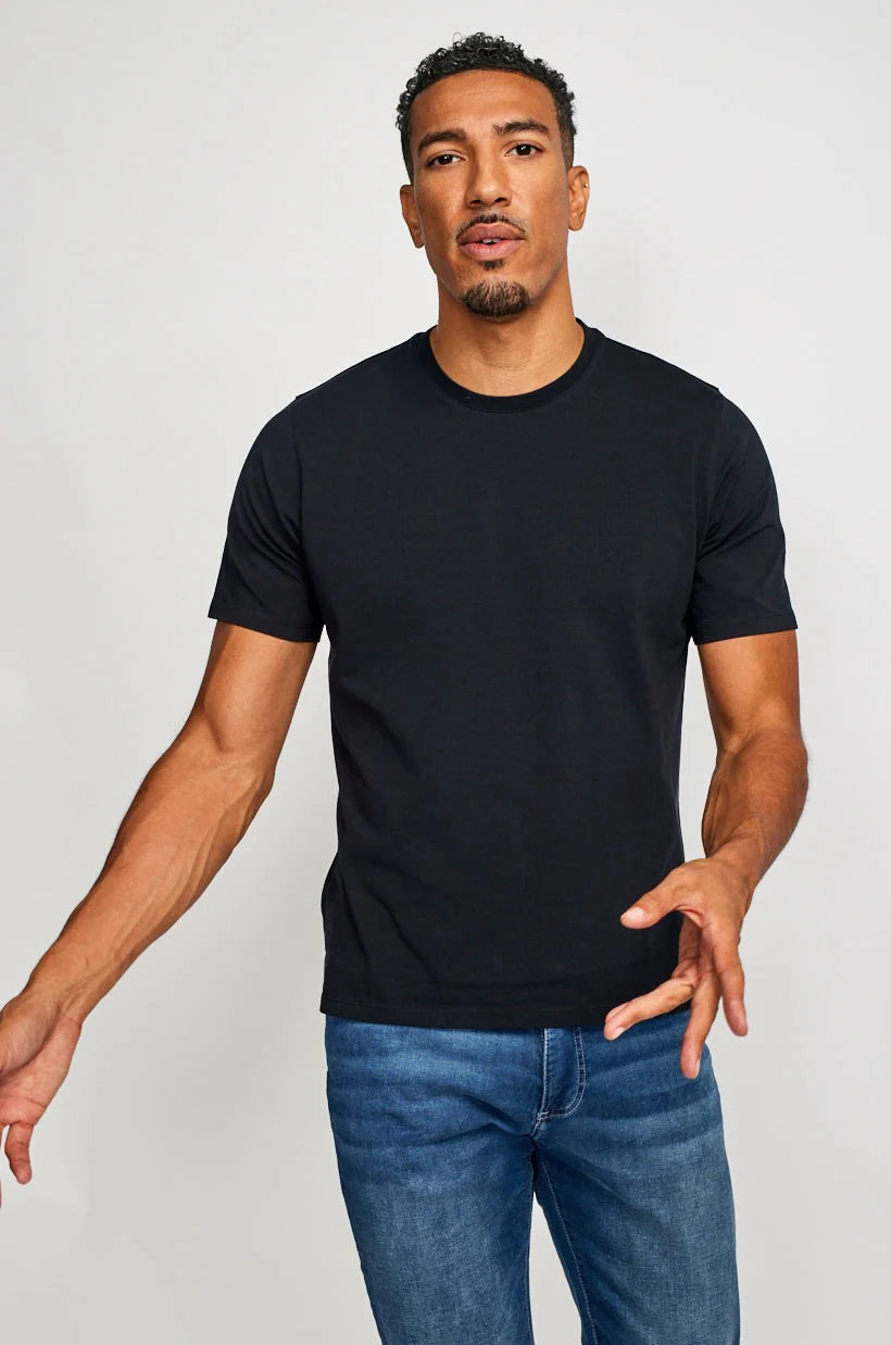 Crew Neck T-Shirt - Black
