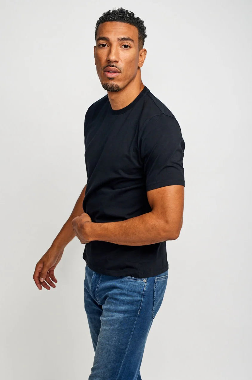 Crew Neck T-Shirt - Black