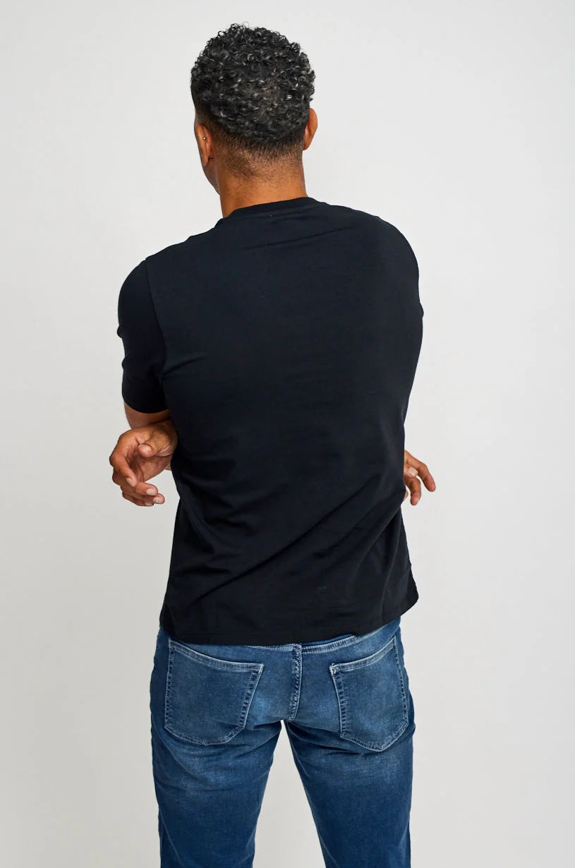 Crew Neck T-Shirt - Black