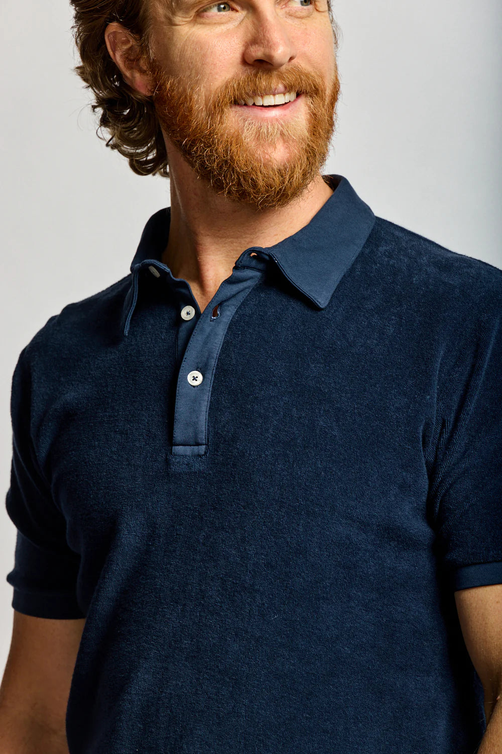 Towel Terry Polo - Navy