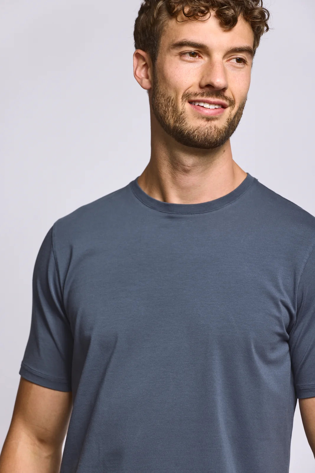 Crew Neck T-Shirt - Abyss