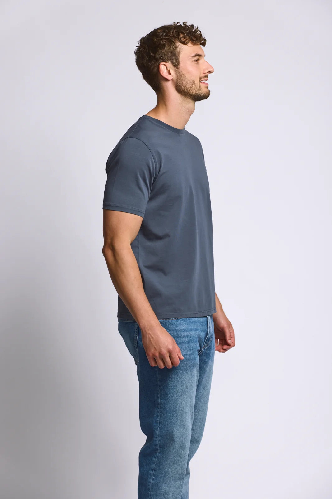 Crew Neck T-Shirt - Abyss