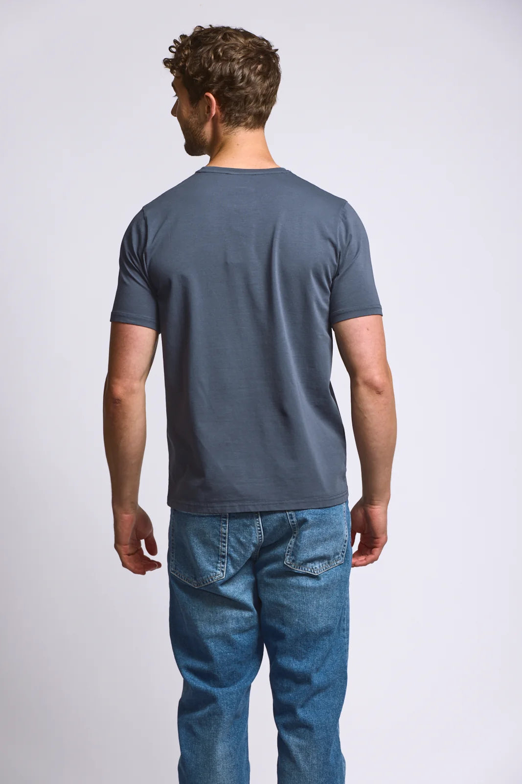 Crew Neck T-Shirt - Abyss