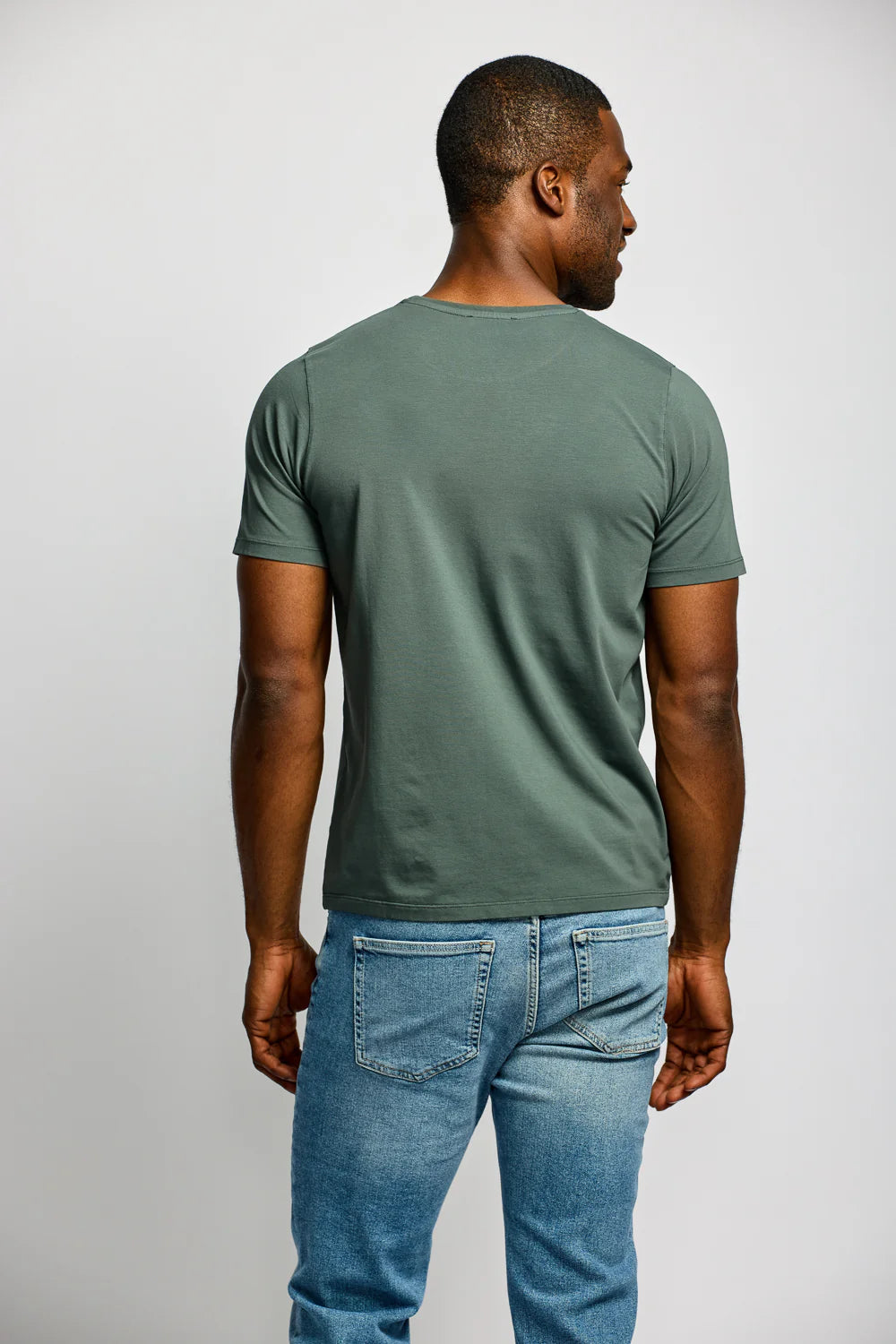 Crew Neck T-Shirt - Shadow