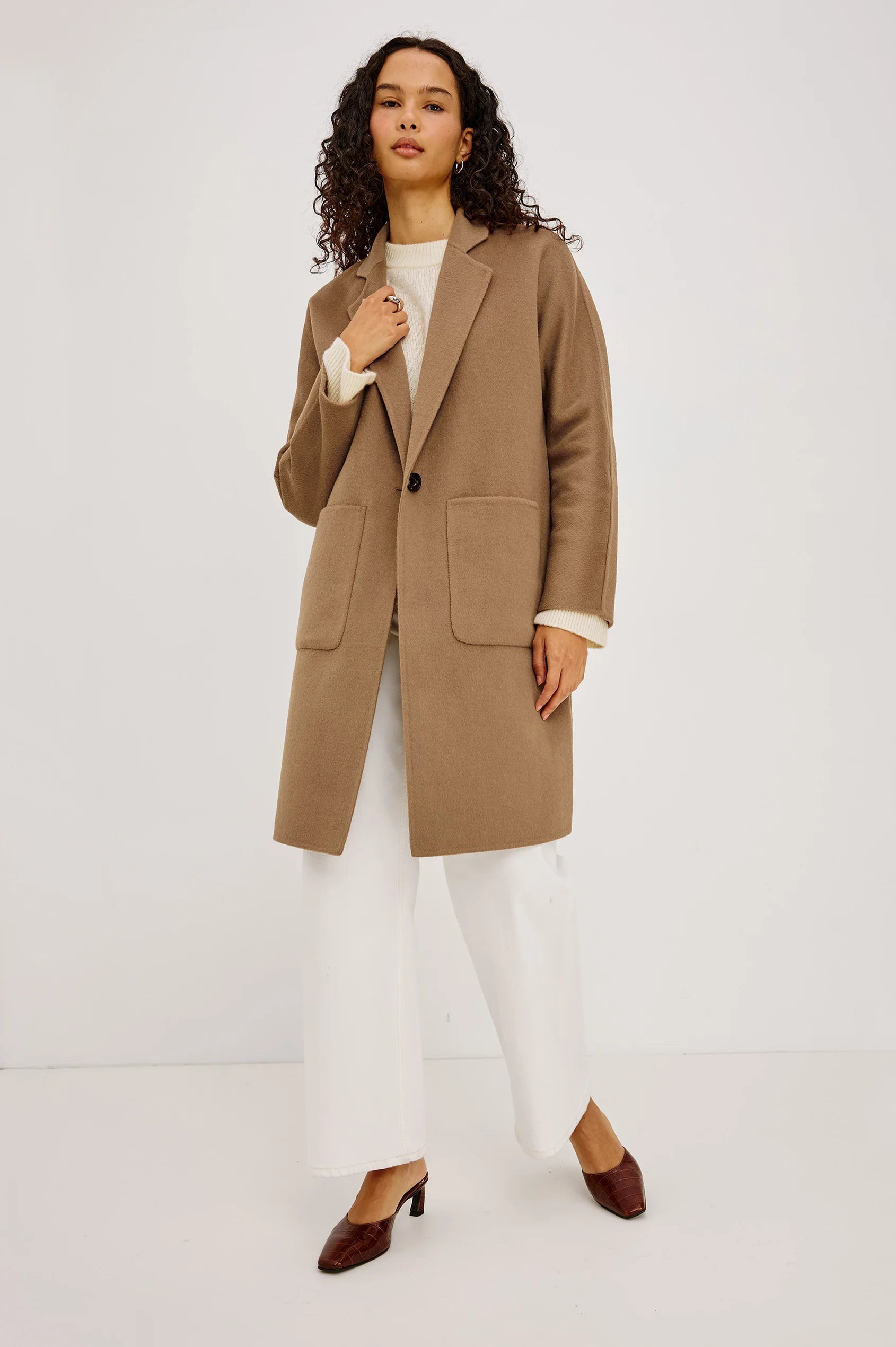 Everest Coat - Camel