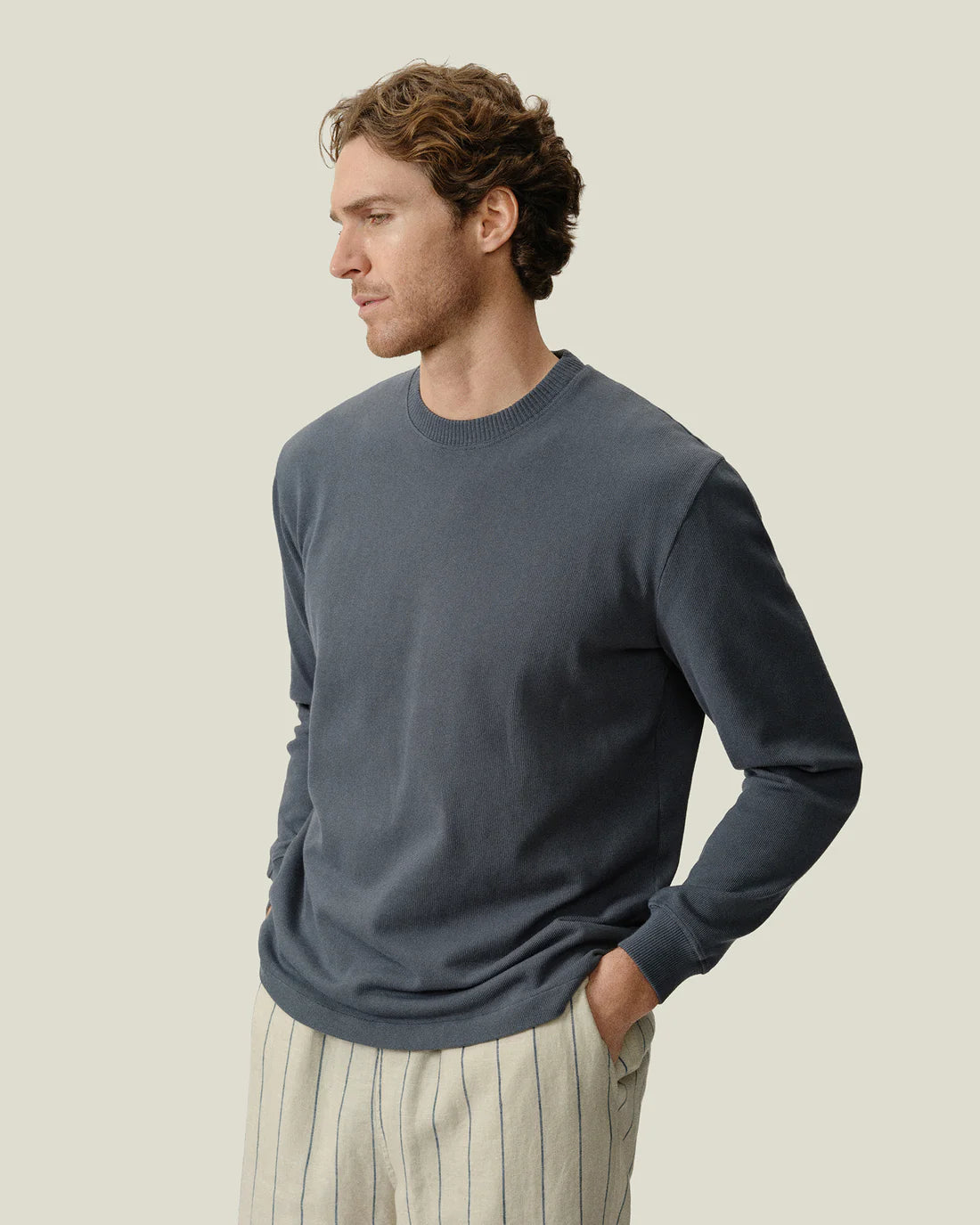 Caza Crewneck - Lake