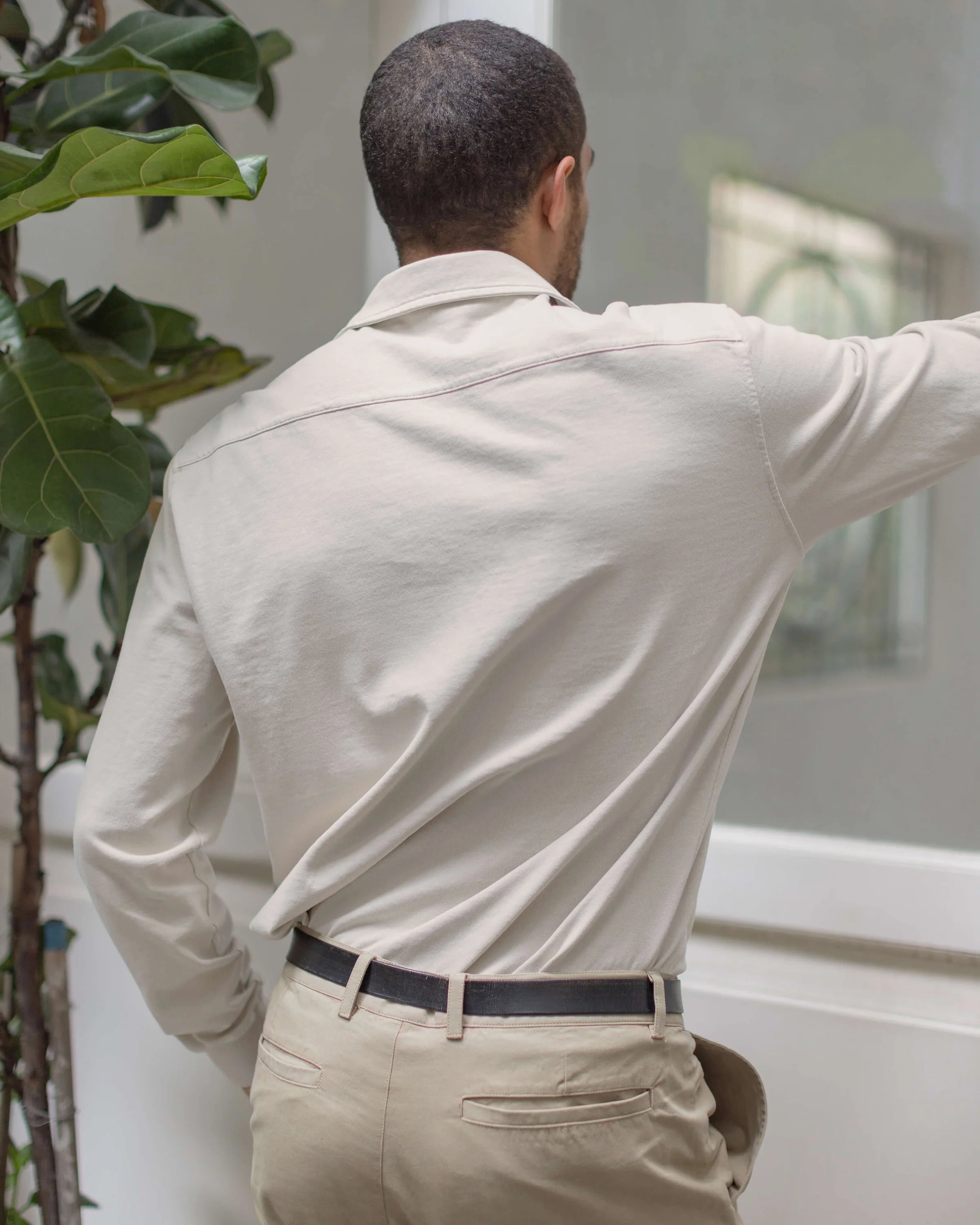Caza Knit Shirt - Cream