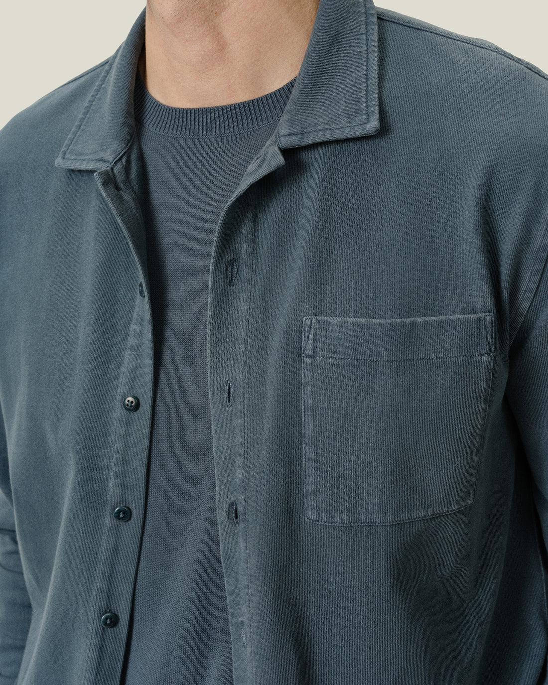 Caza Knit Shirt - Lake