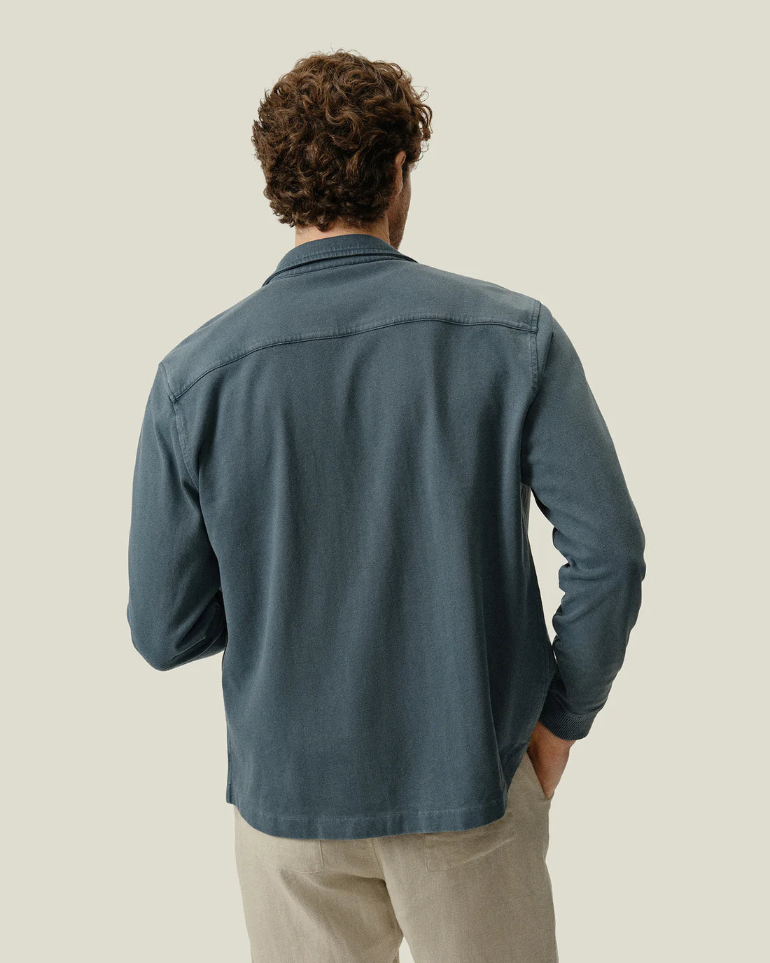 Caza Knit Shirt - Lake