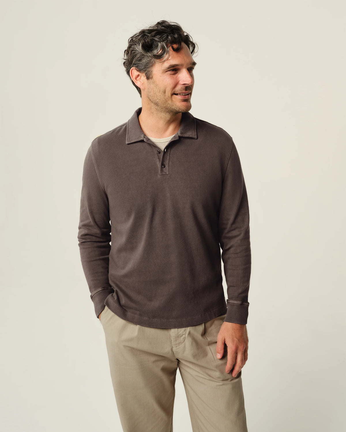 Caza Rugby Polo - Bark