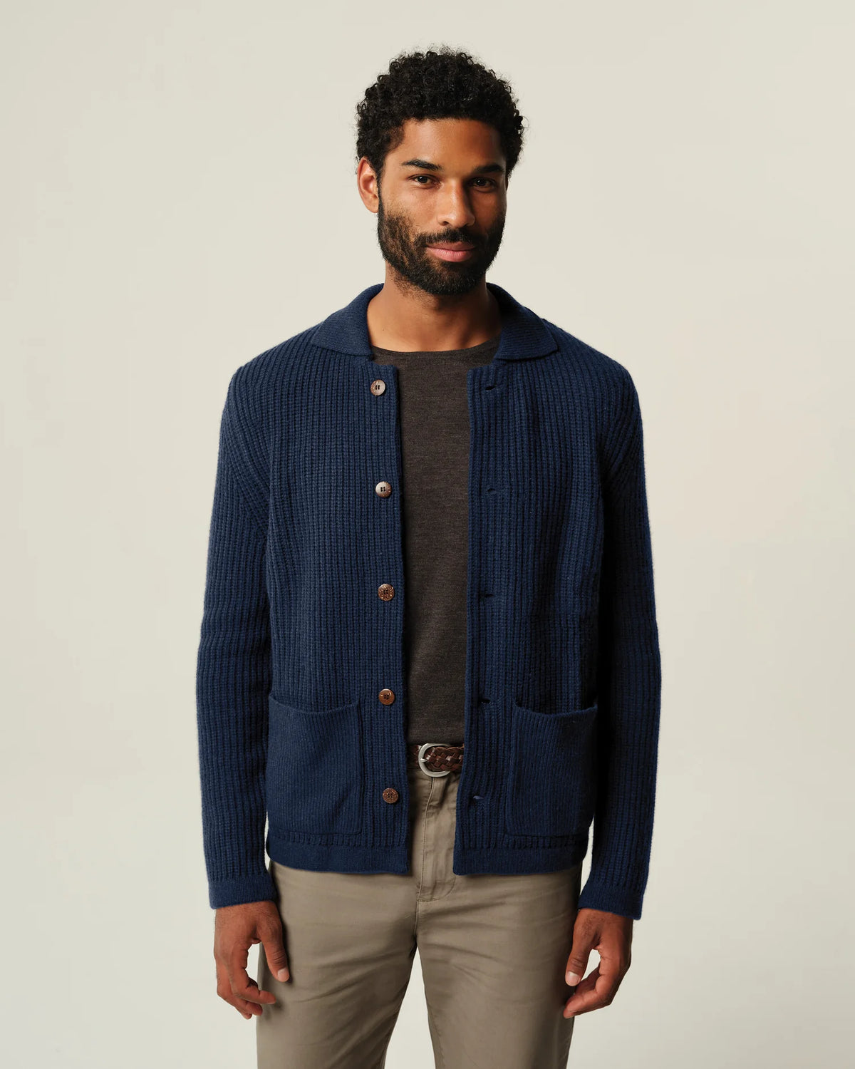 Knit Kite Jacket - Indigo