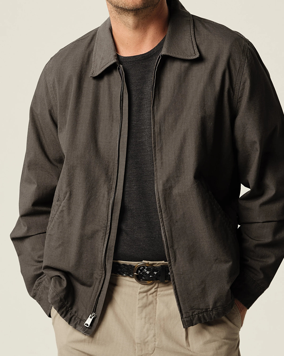 Pac Flannel Zip Jacket - Juniper