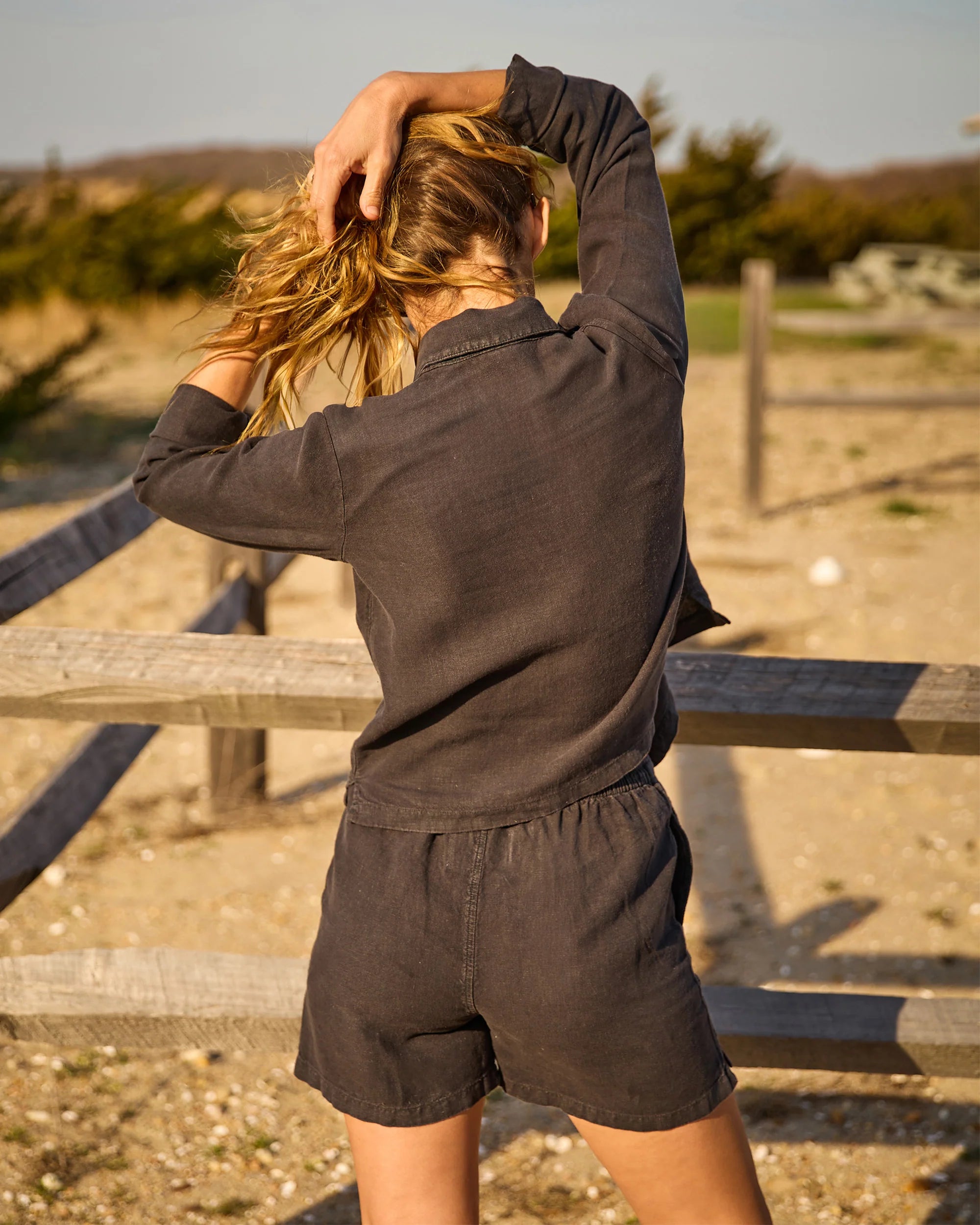Women's June Button Up - Night