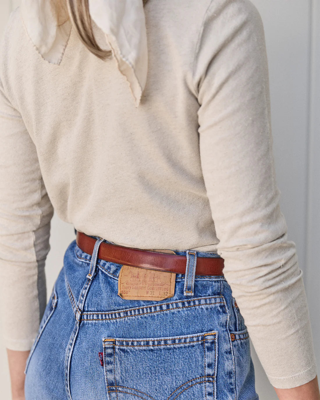 Women's Long Sleeve Sun Tee - Bone