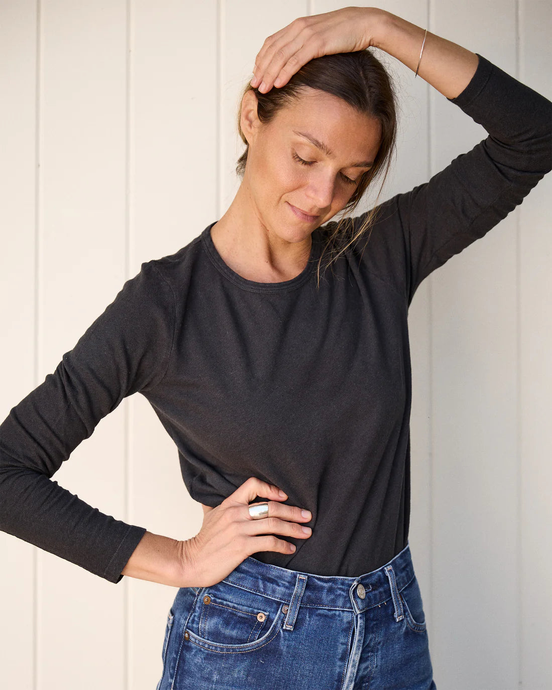 Women's Long Sleeve Sun Tee - Night