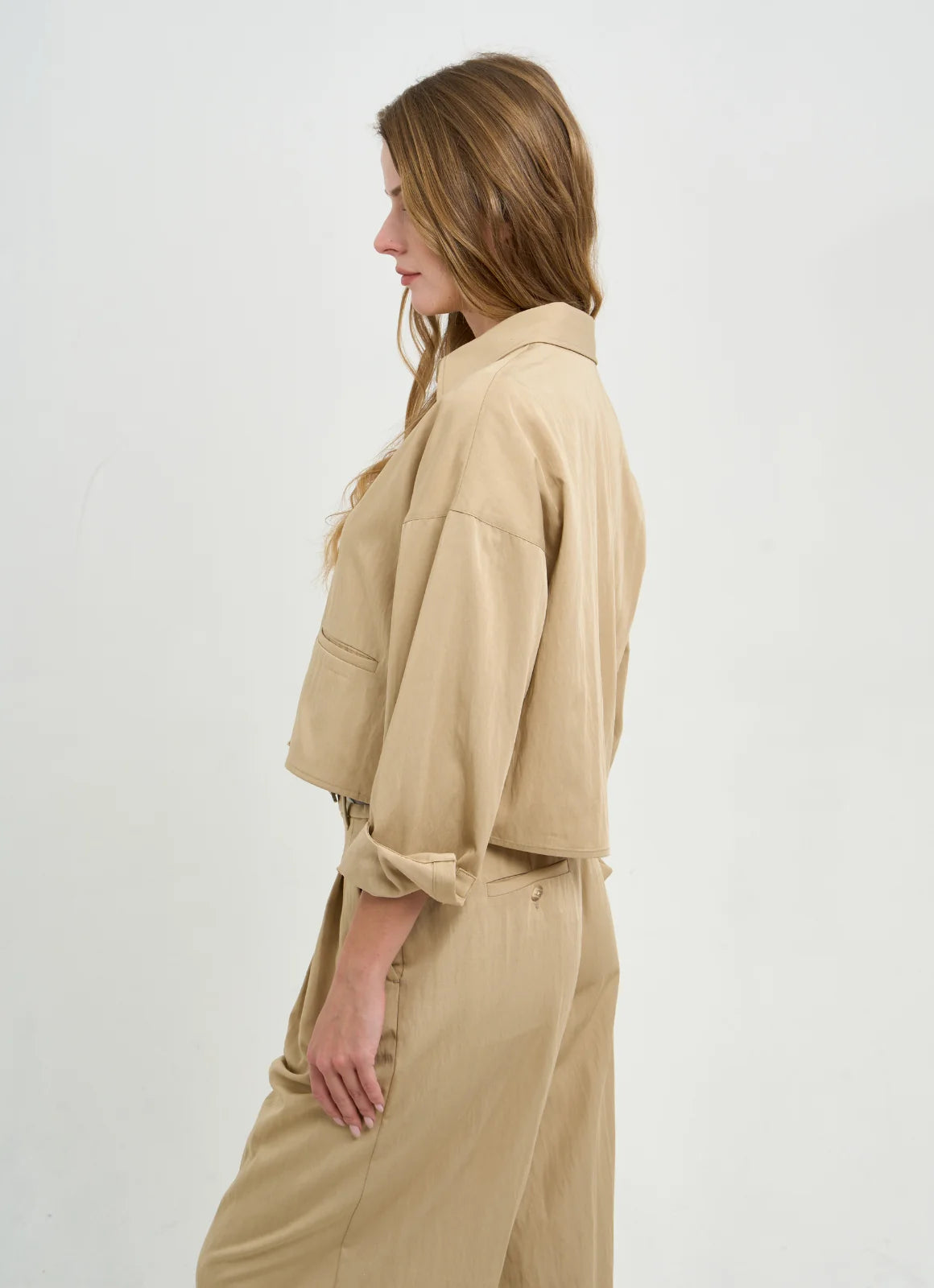 Elsa Shirt - Sandwashed Lemon
