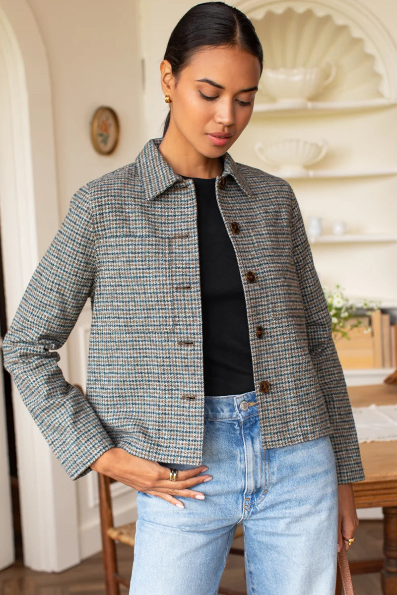 Atelier Pocket Jacket - Gun Club Check