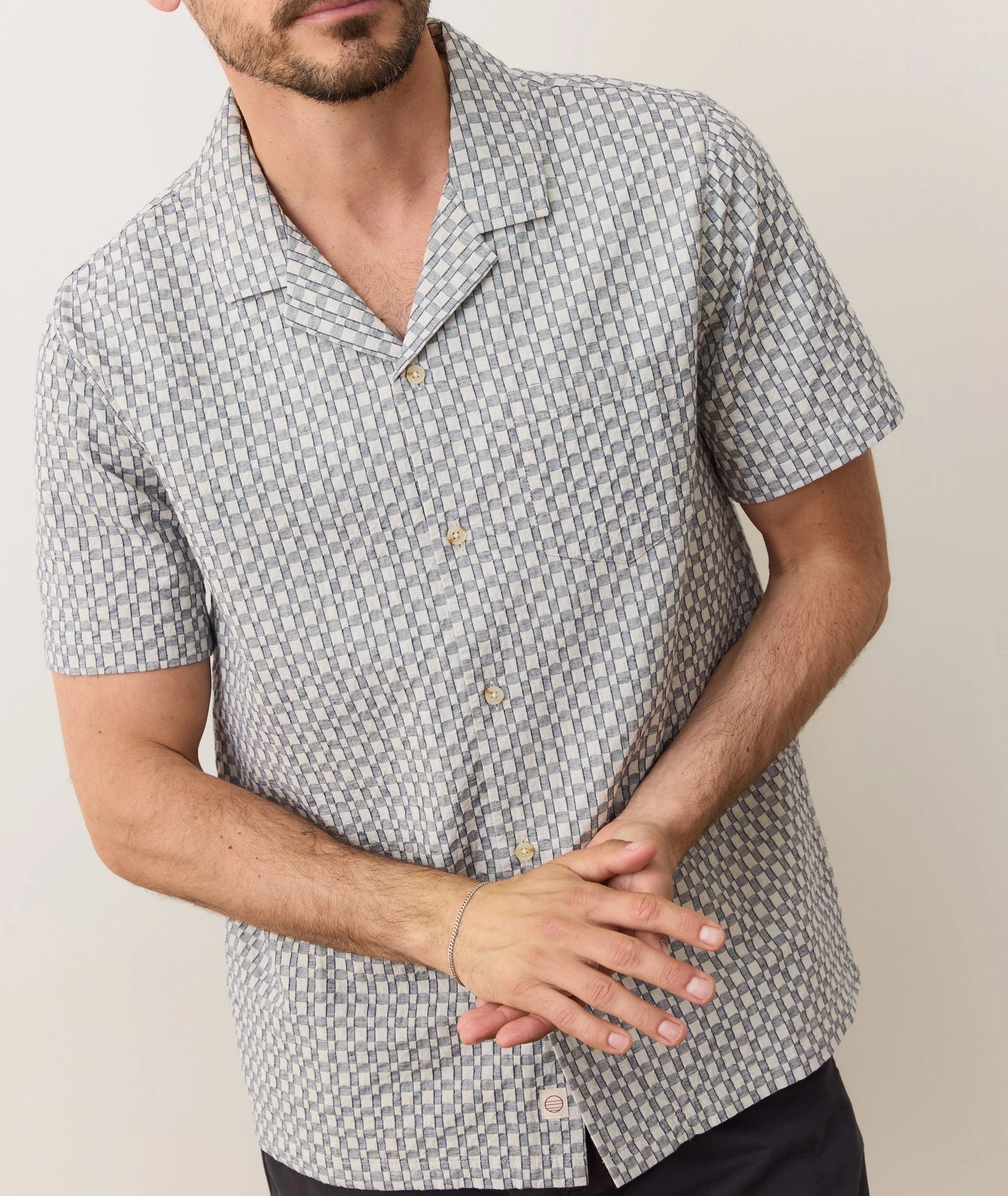 Landon Checkered Resort Shirt