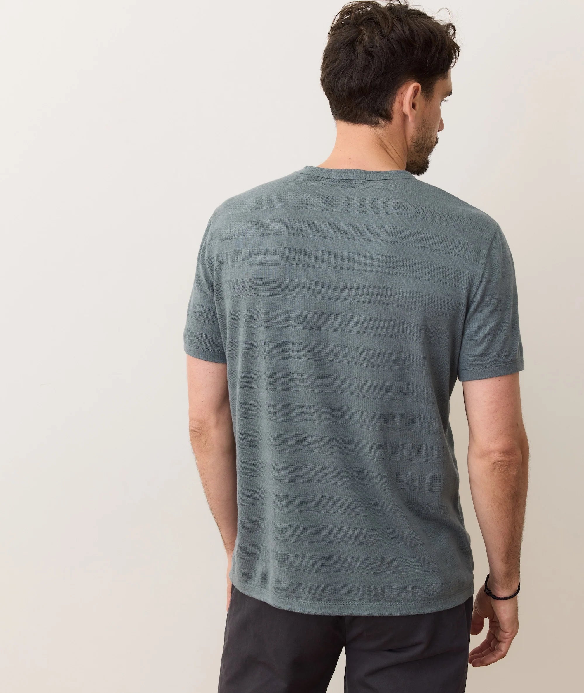 Signature Jacquard Crew Tee