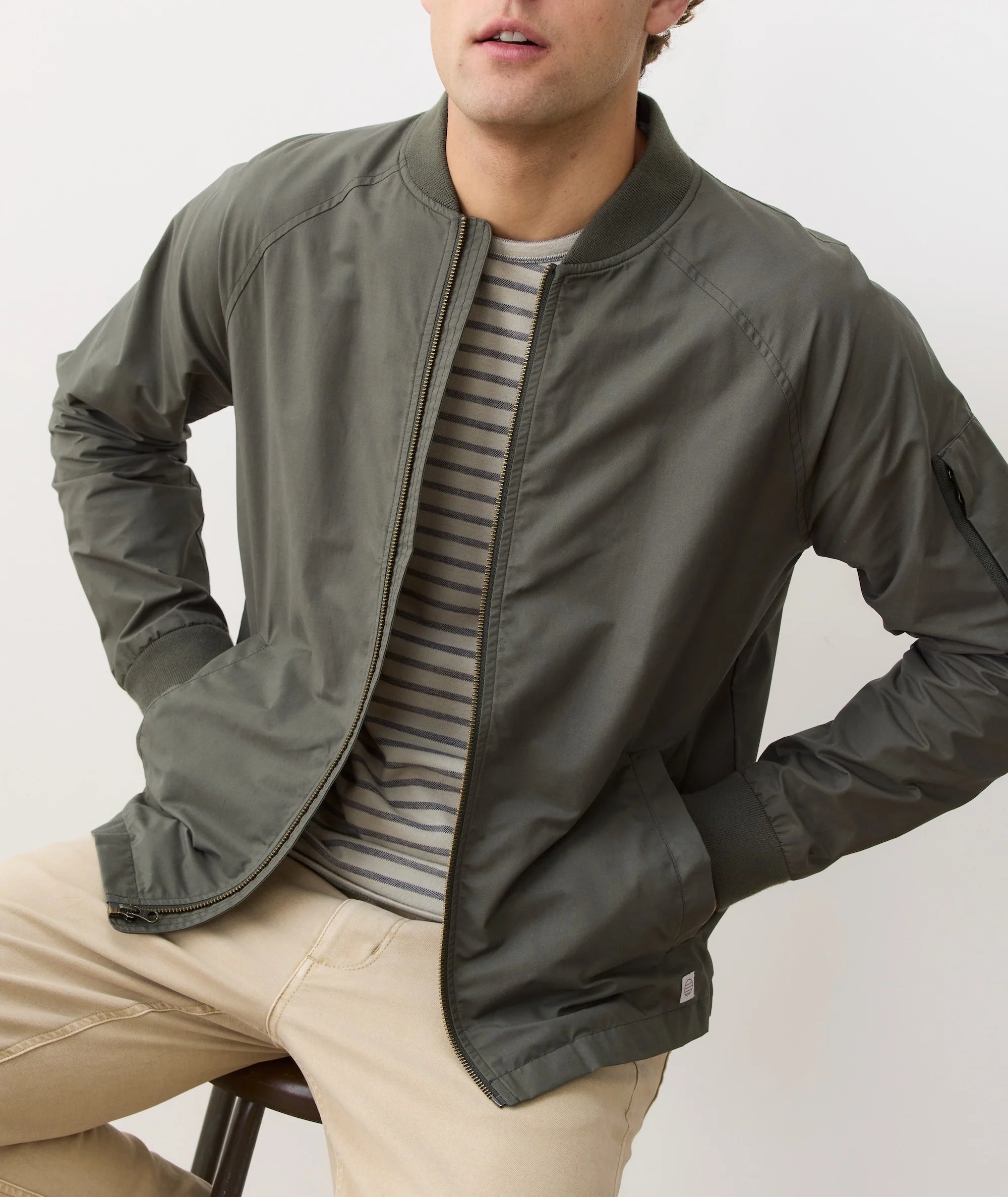 Glenn Wax Canvas Bomber