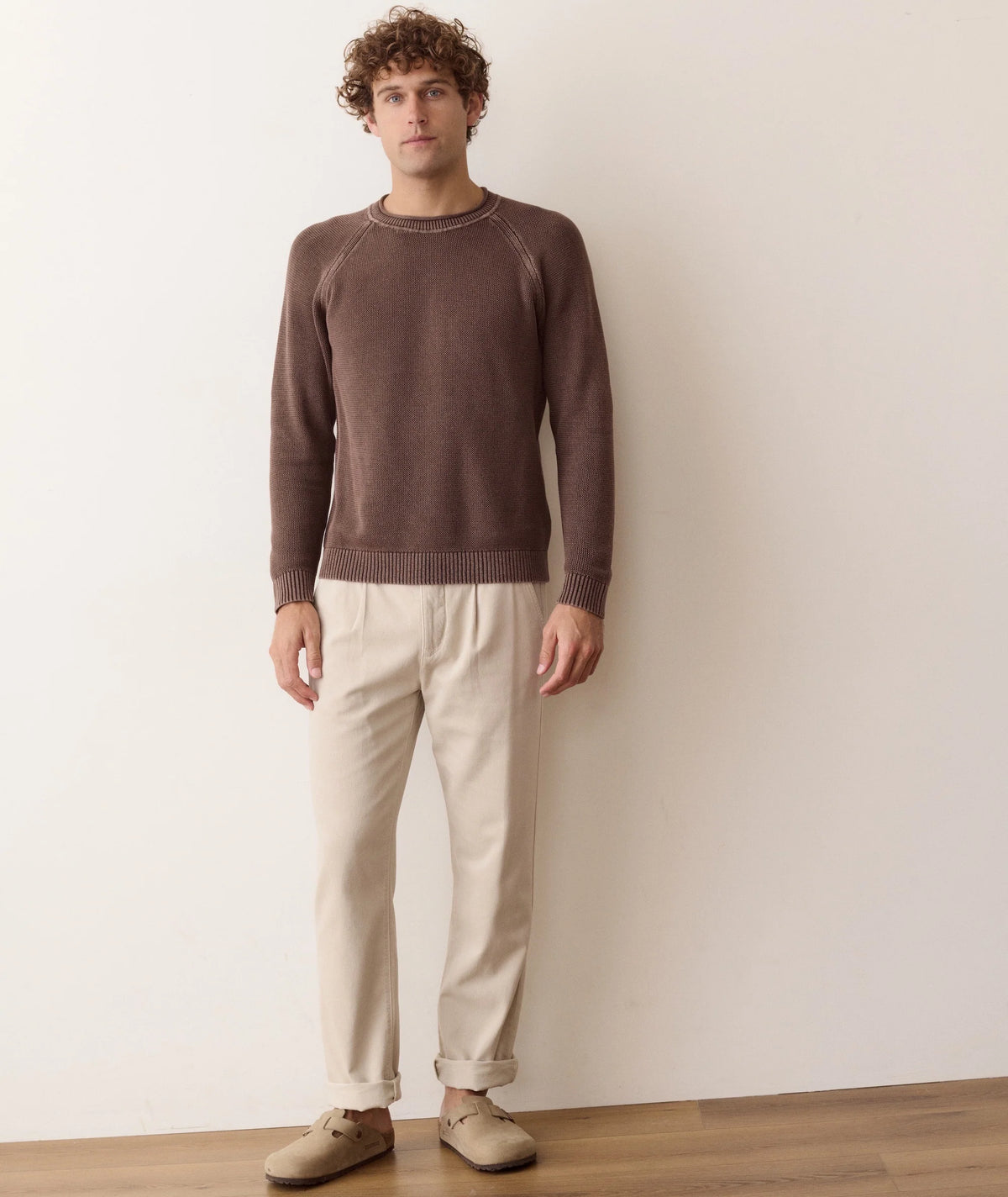 Noah Roll Neck Sweater - Java
