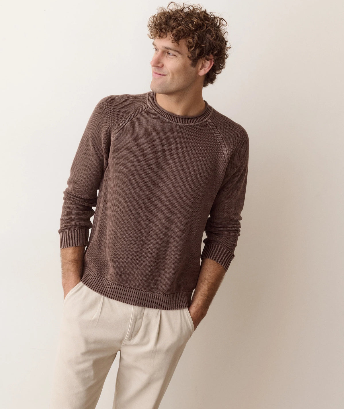 Noah Roll Neck Sweater - Java