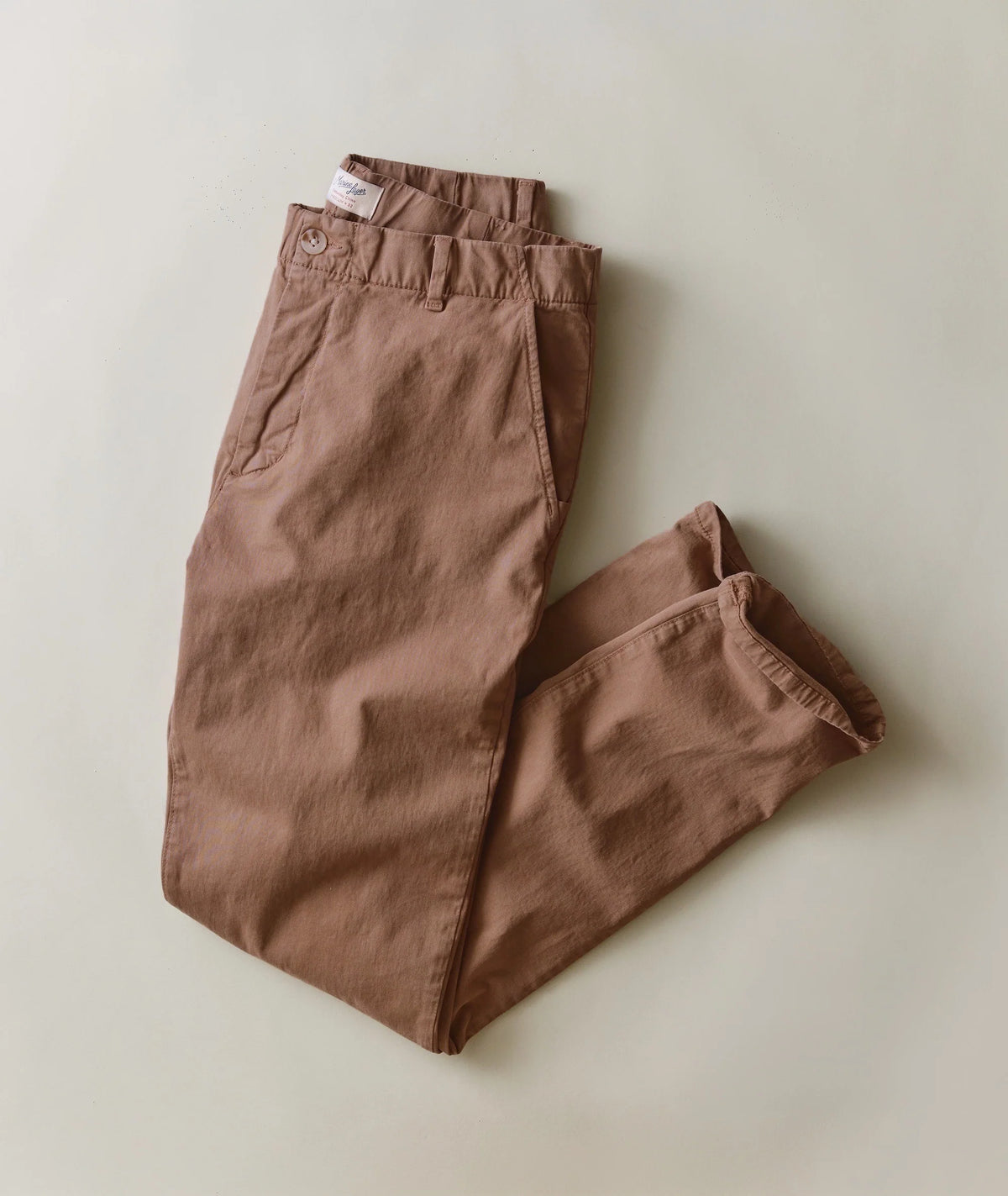 The Saturday Twill Chino - Slim Straight - Tobacco