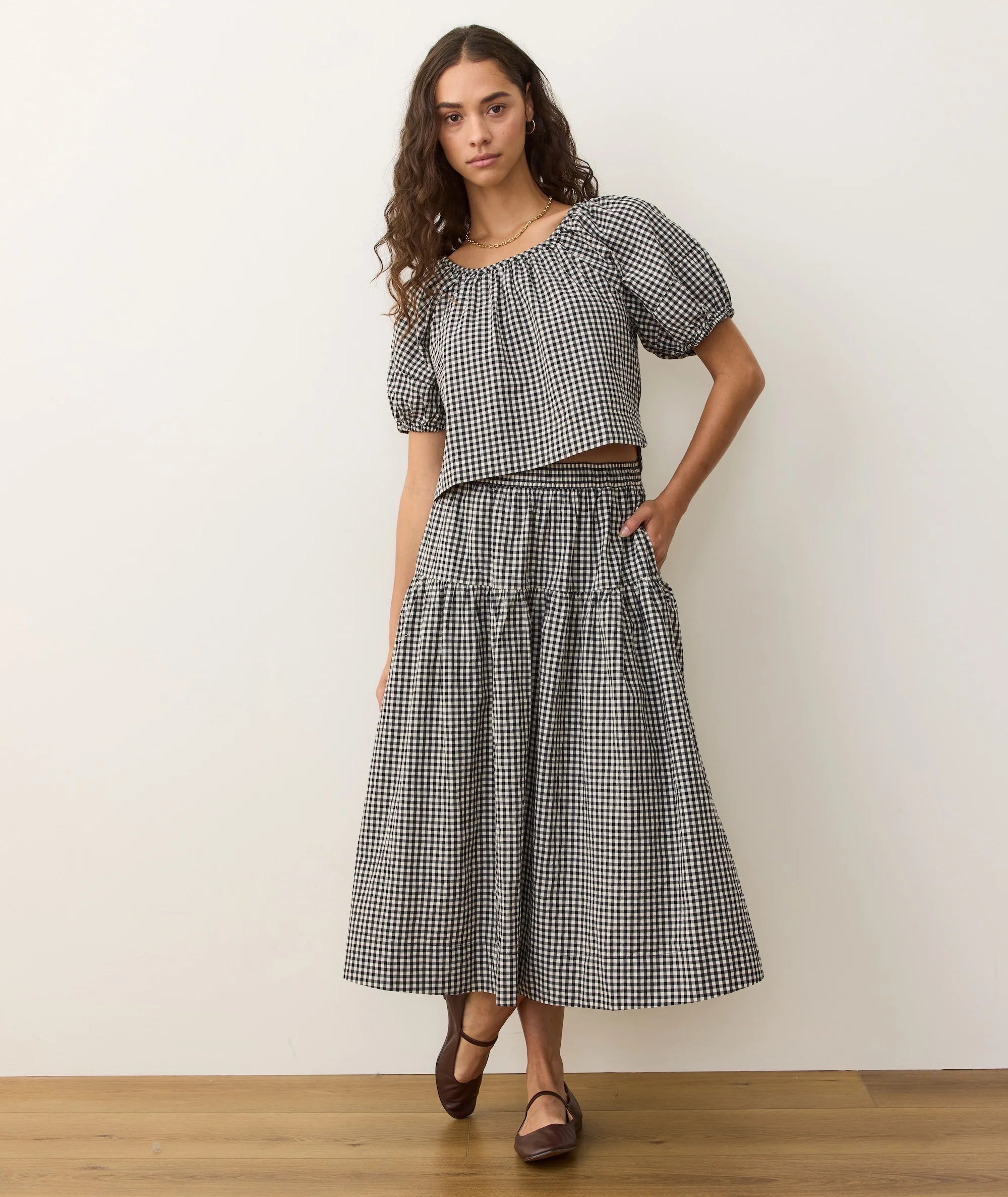 Gia Poplin Skirt