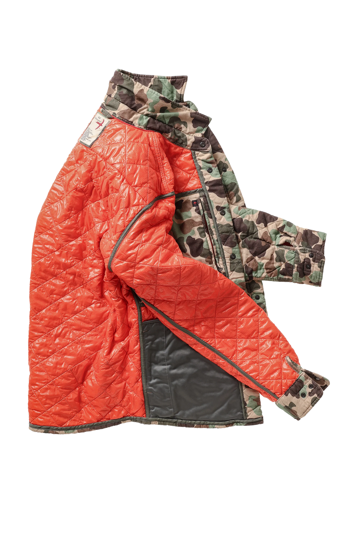 Qltd Flannel Shirtjacket - Duck Camo