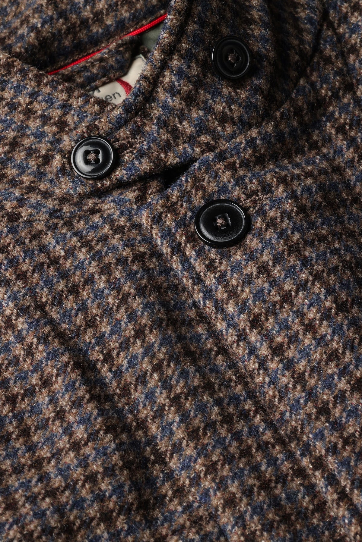 Heritage Trap Blazer - Brown / Blue Check