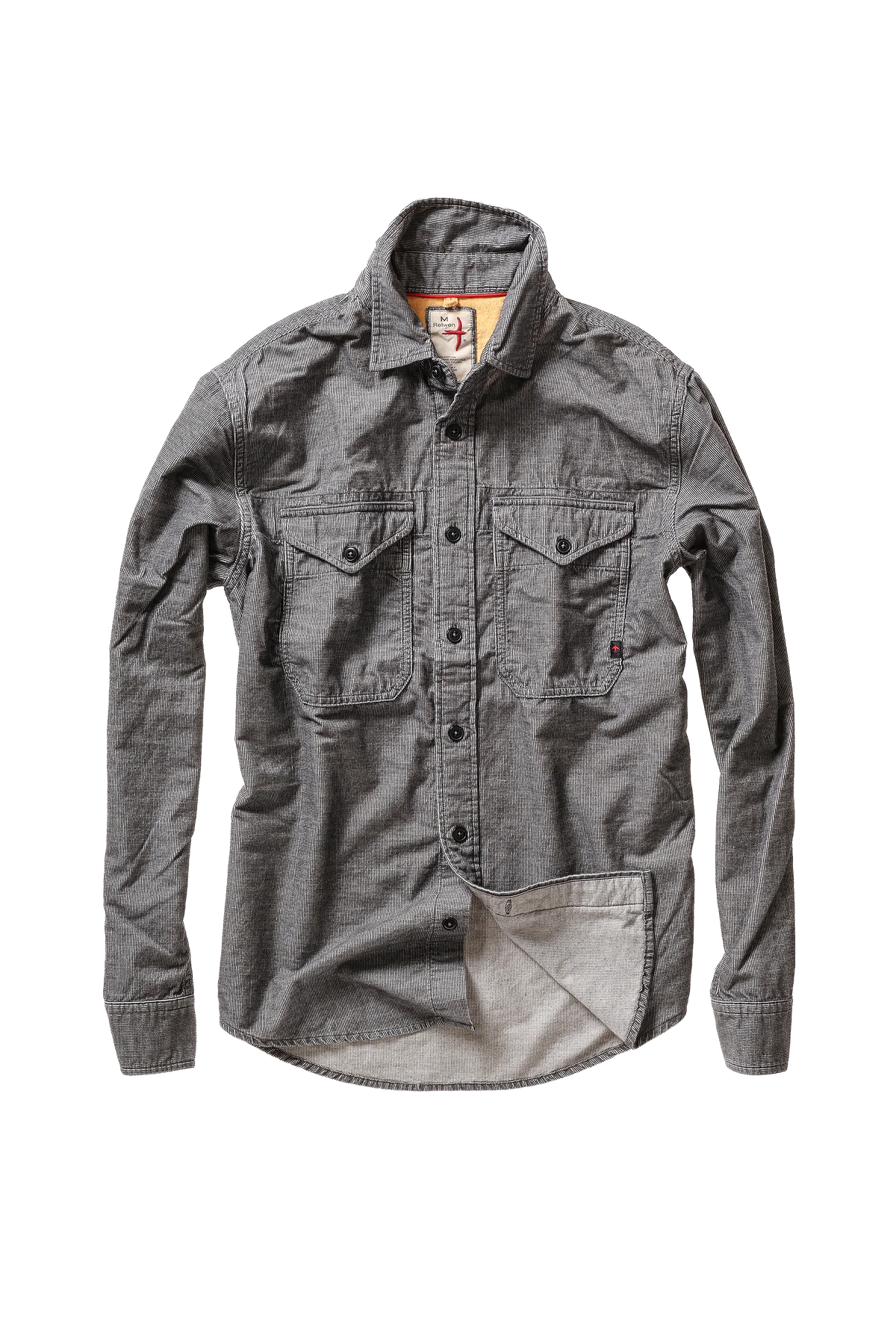 Utility Workshirt - Steel Grey Micro-Wale