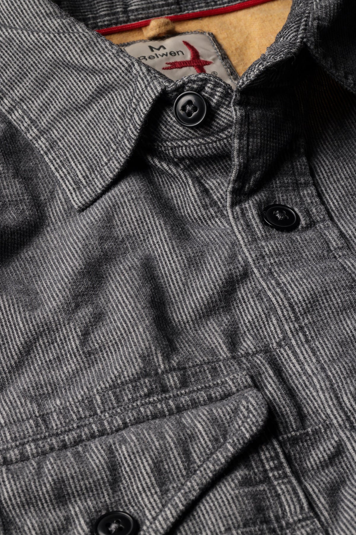 Utility Workshirt - Steel Grey Micro-Wale