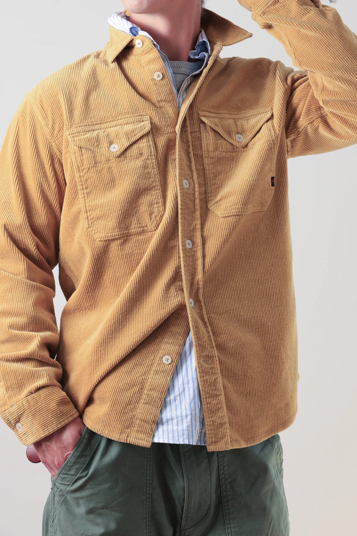 Cord Workshirt - Honey