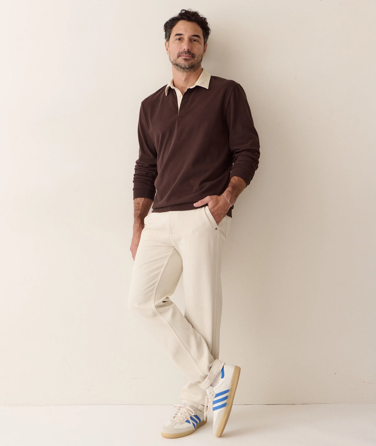 Luxe Jersey Rugby Polo - Java