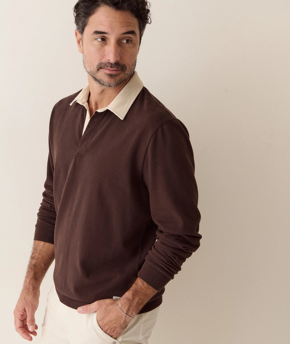 Luxe Jersey Rugby Polo - Java