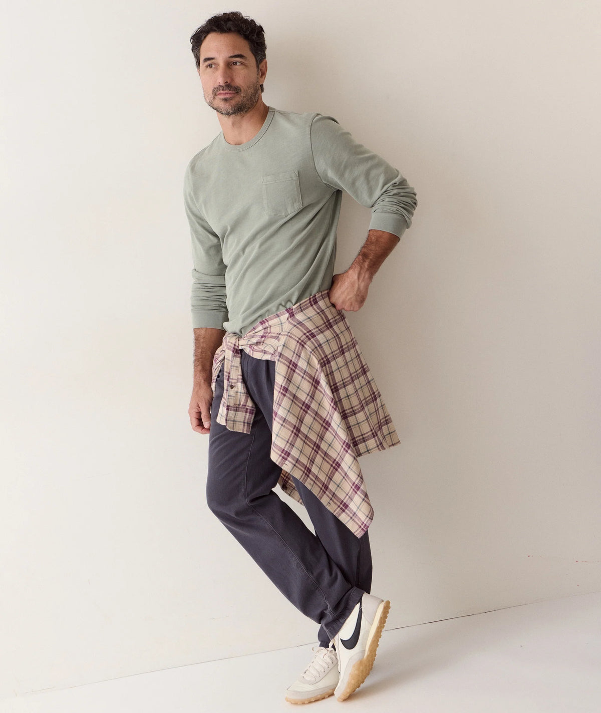 Luxe Slub Pocket Tee - Iceberg Green
