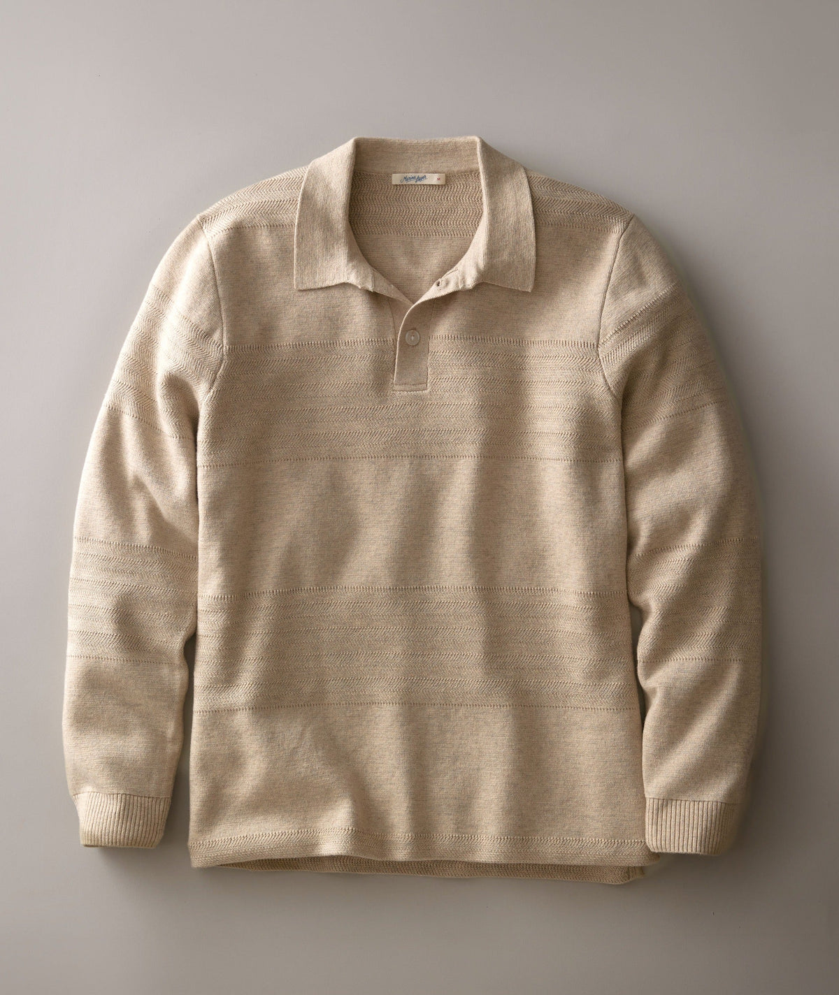 Rugby Sweater Polo - Driftwood