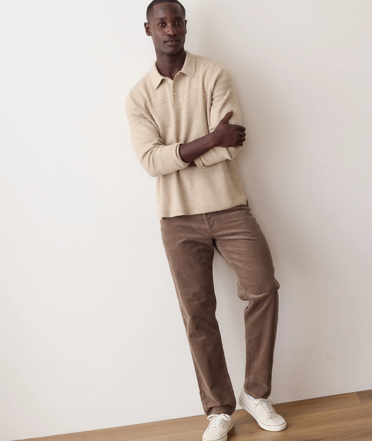 Rugby Sweater Polo - Driftwood