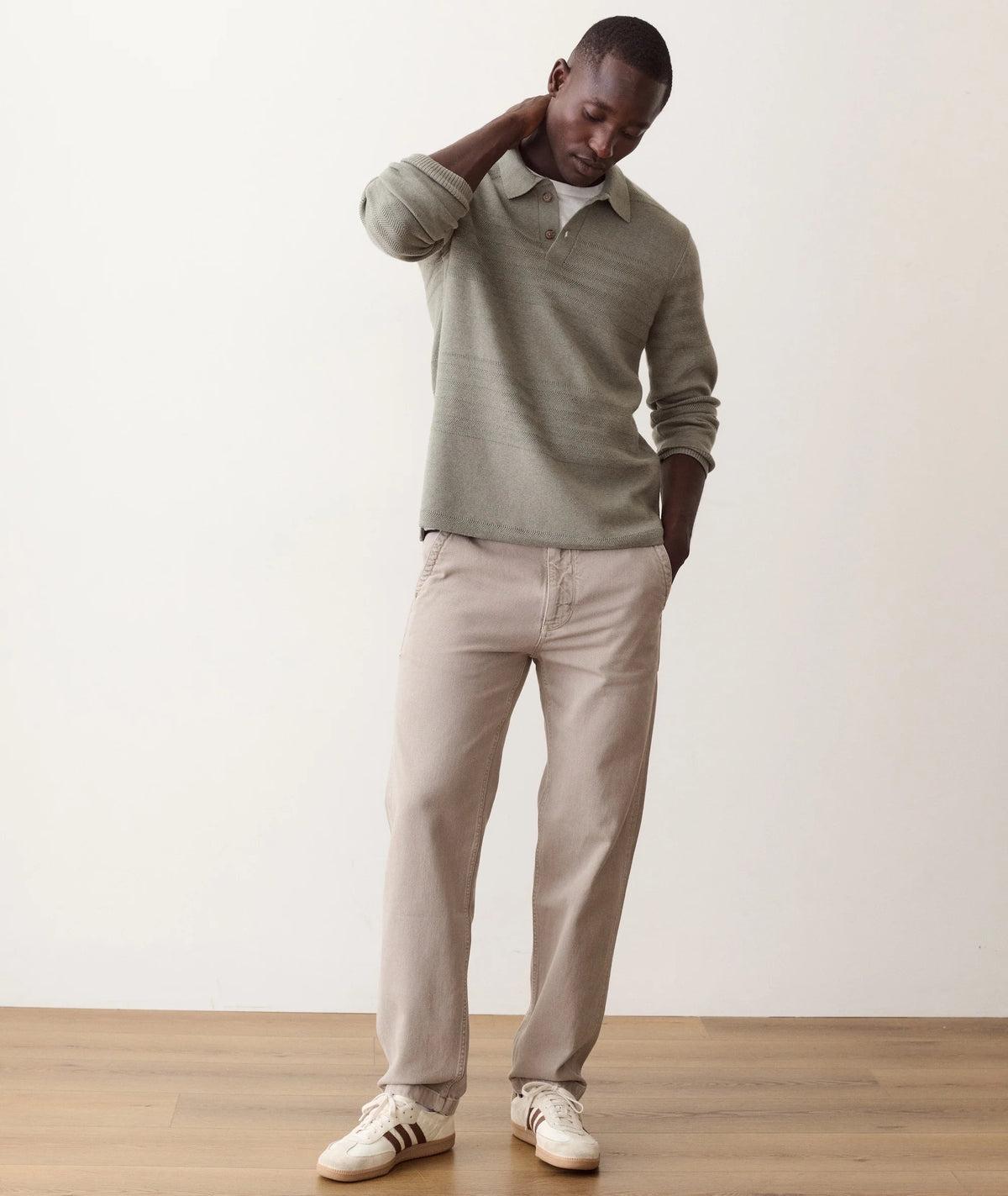 Rugby Sweater Polo - Vetiver