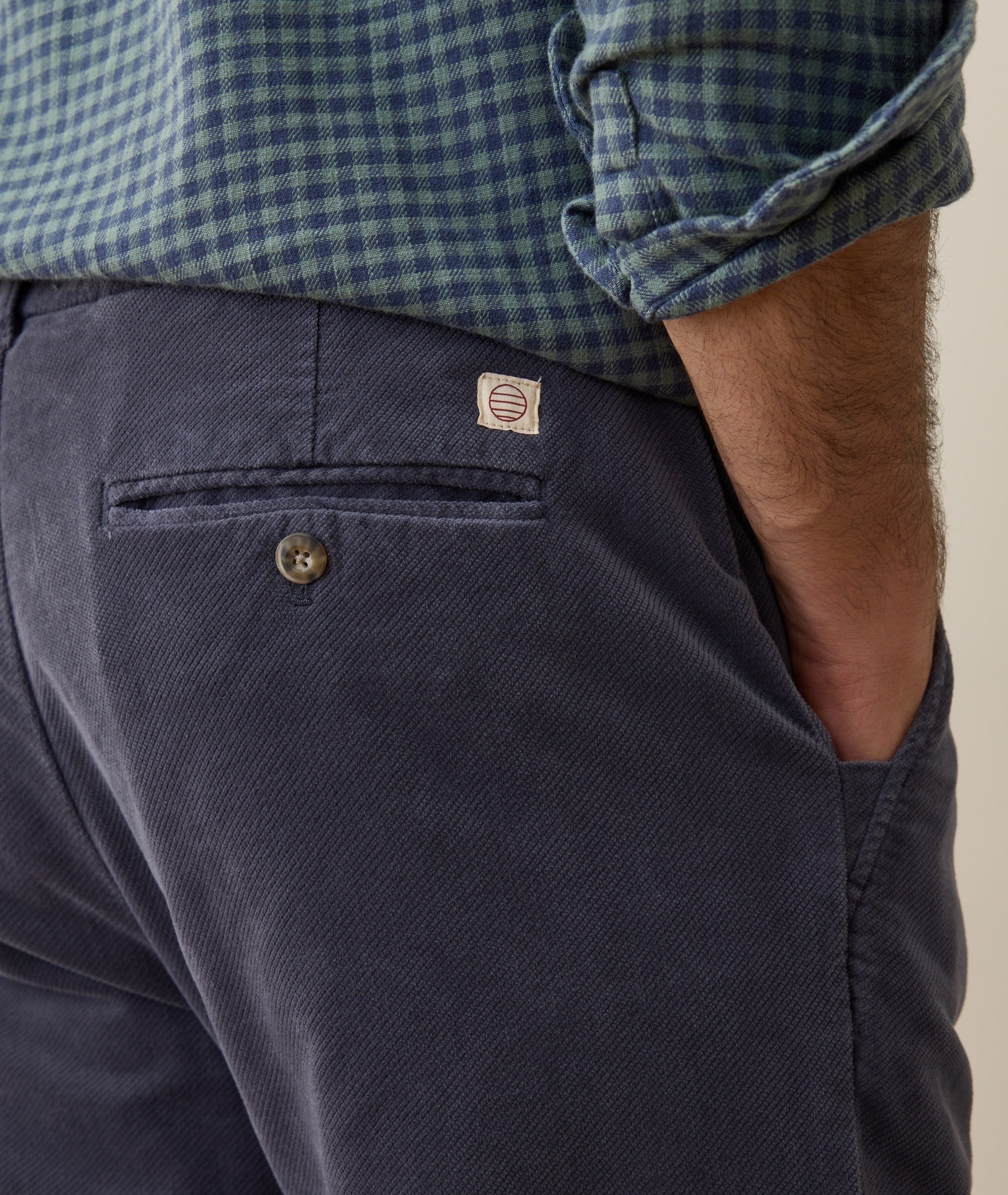 Saturday Moleskin Slim Straight Chino