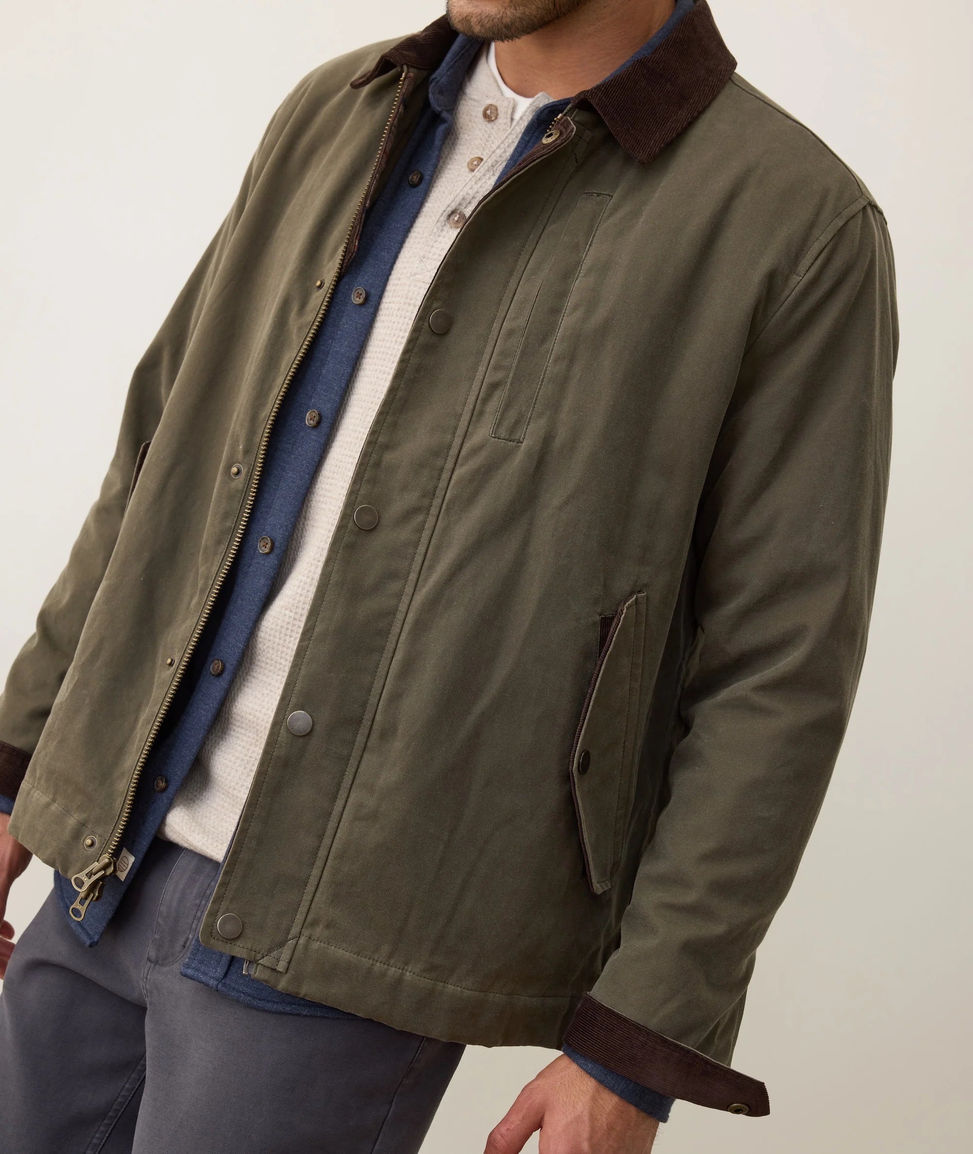 Weston Wax Canvas Barn Jacket