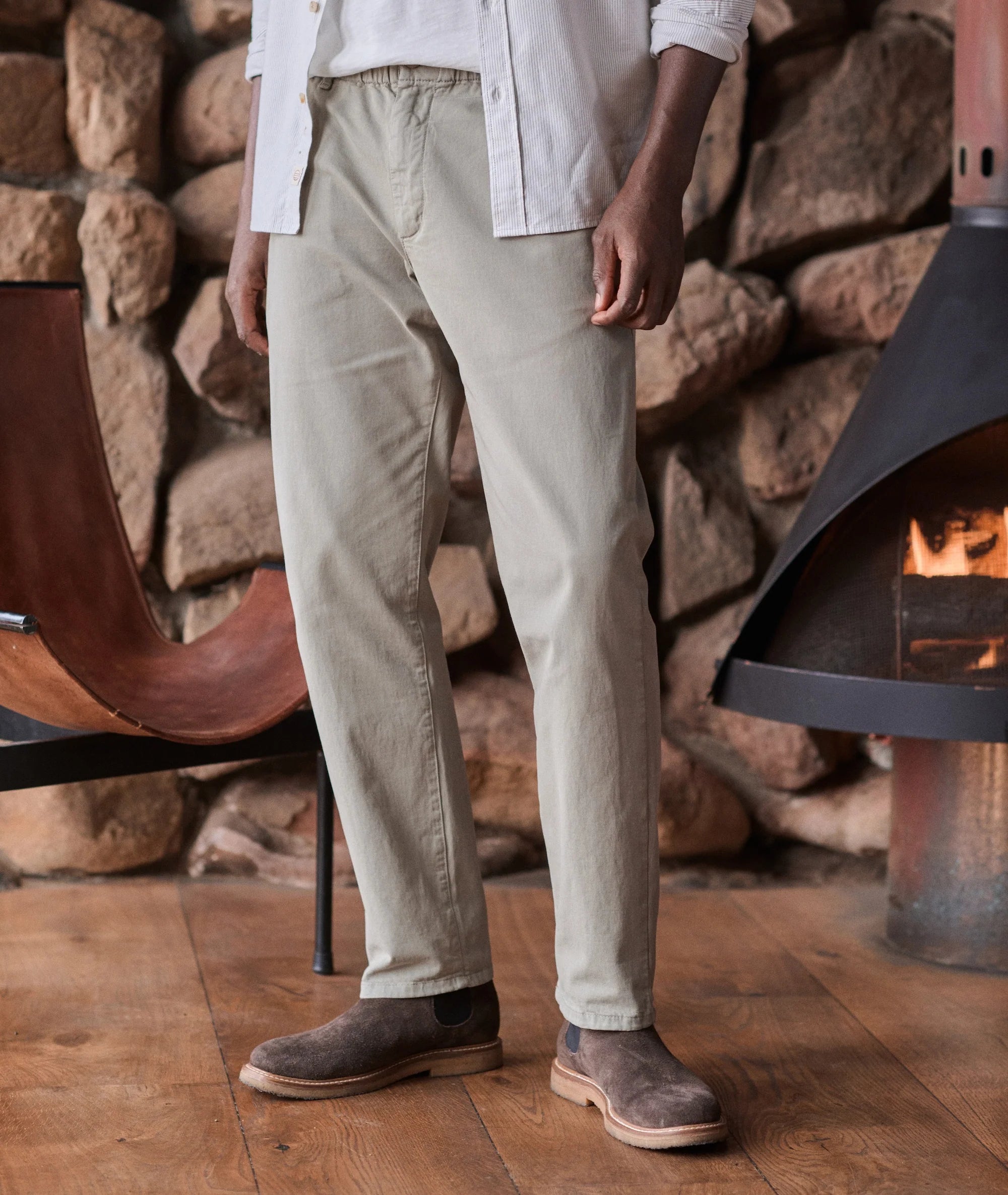 Saturday Twill Chino - Slim Straight - Vetiver