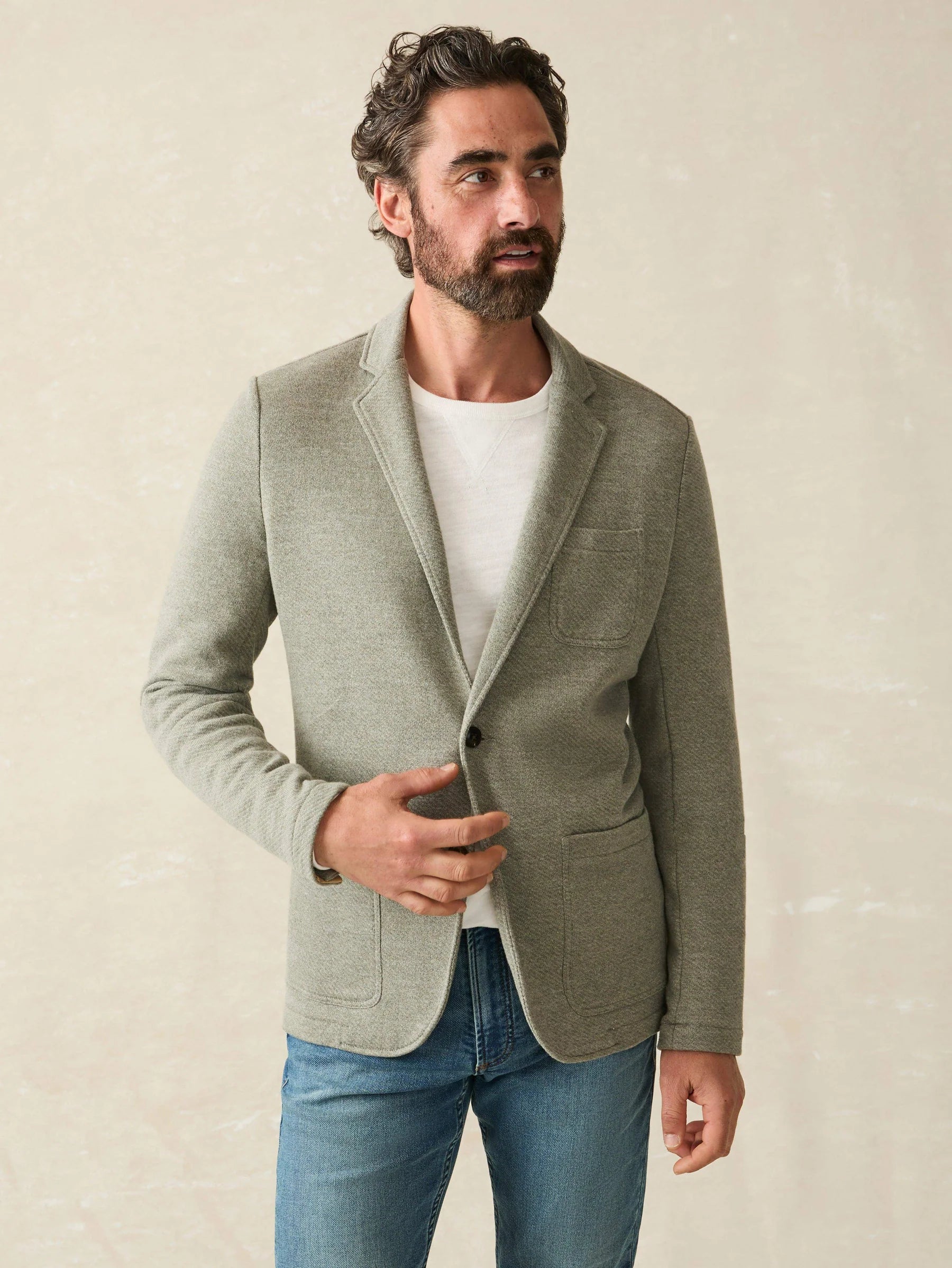 Inlet Knit Blazer