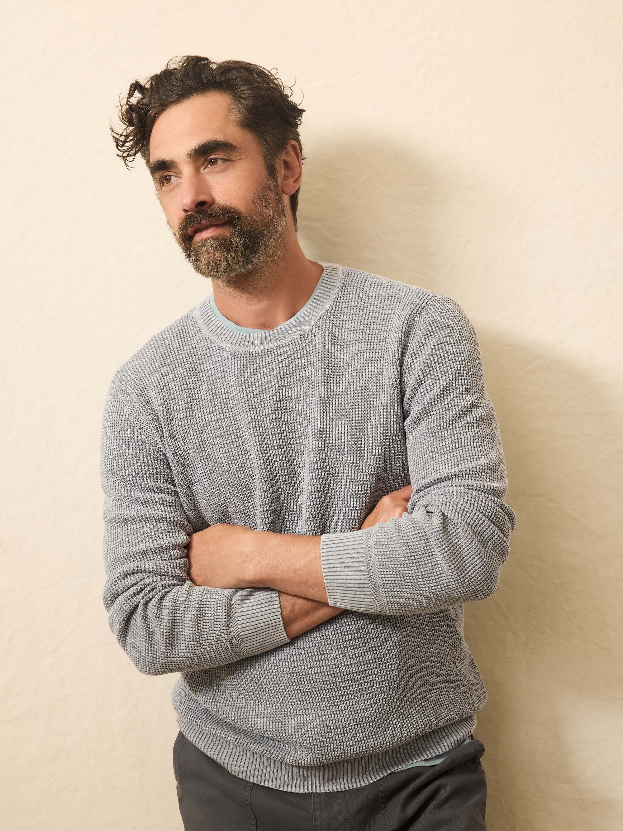 Sunwashed Crewneck Sweater