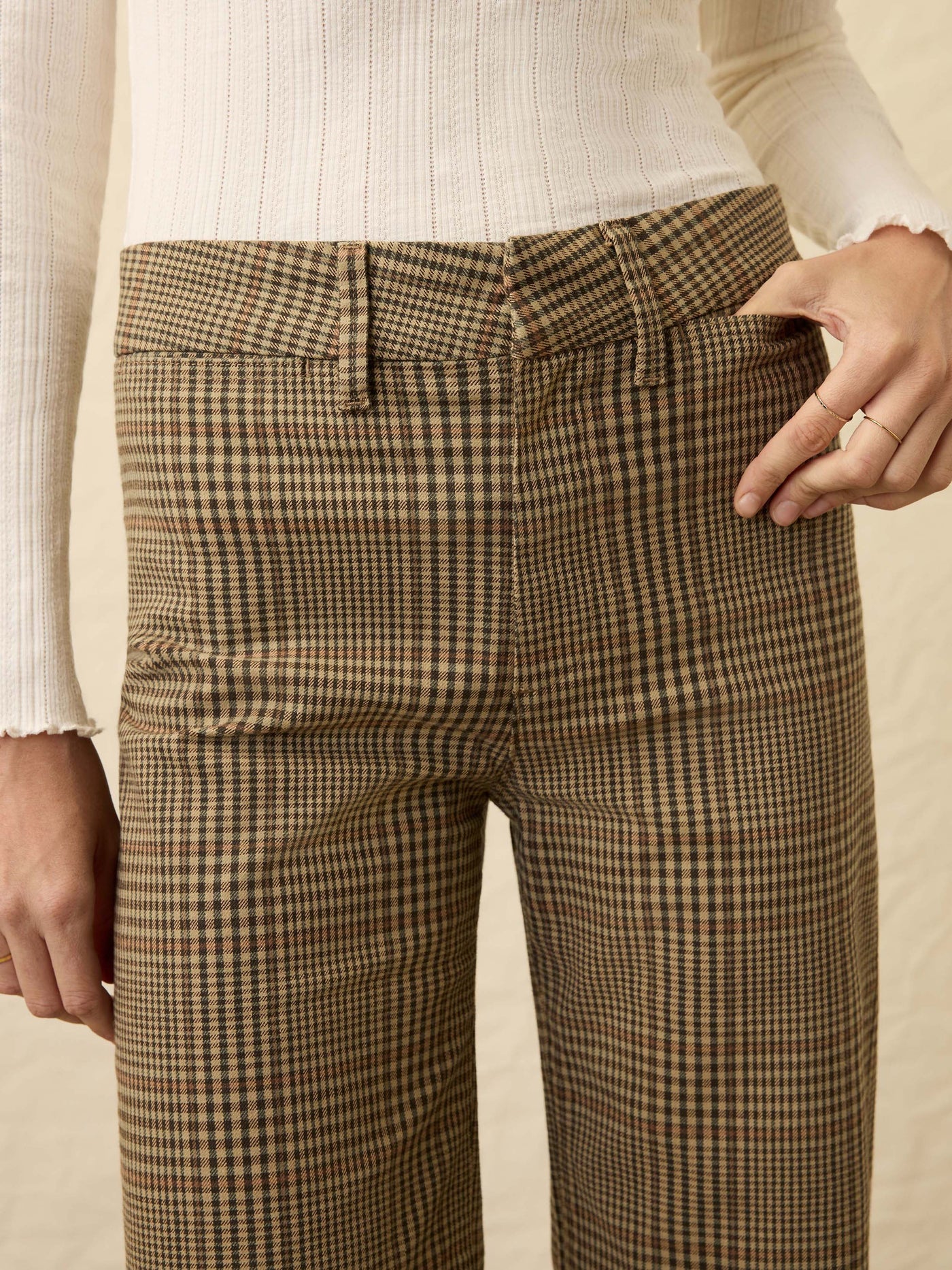 Twill Tide Slim Straight Pant