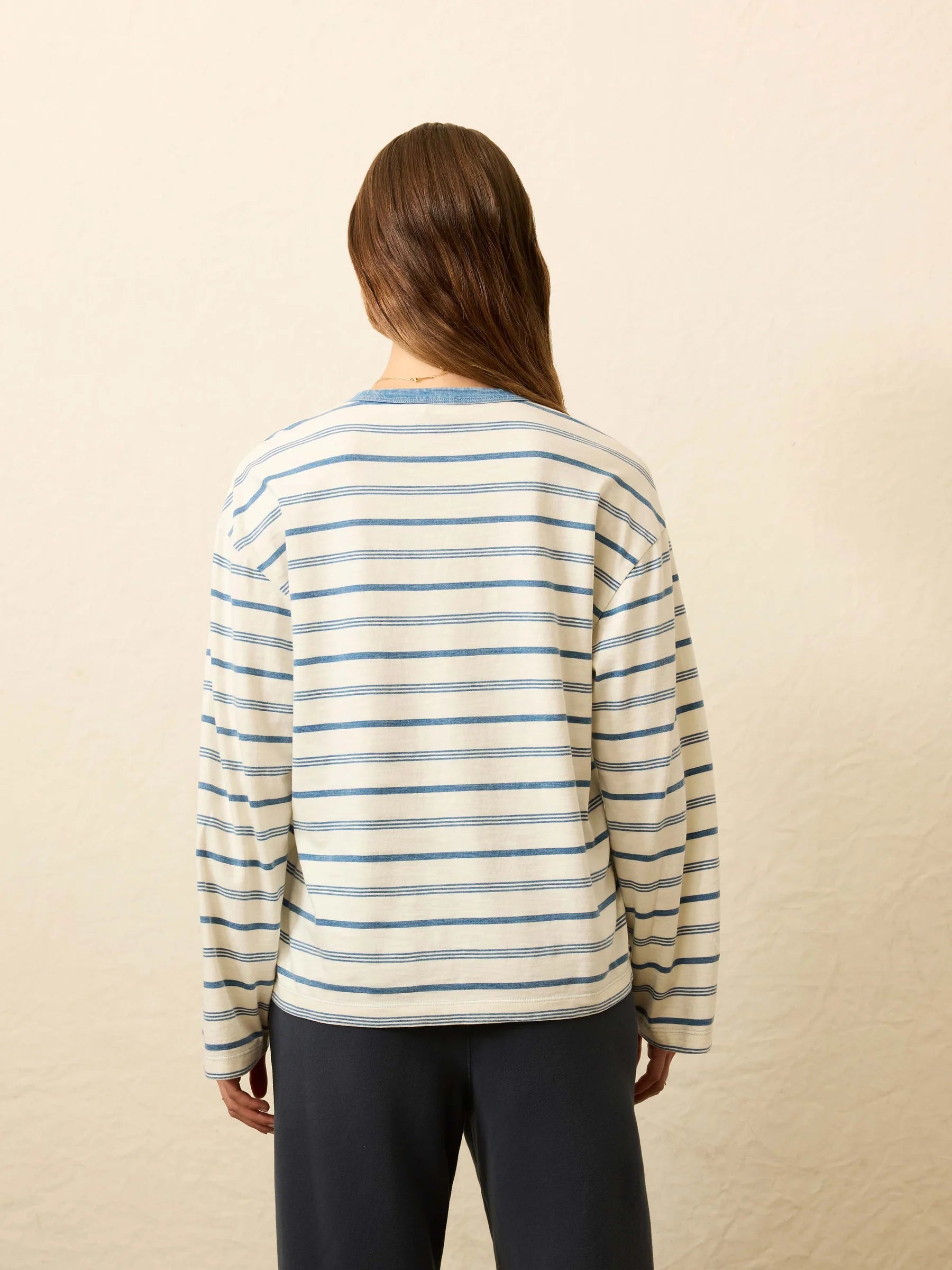 Sunwashed Long Sleeve Retro Tee