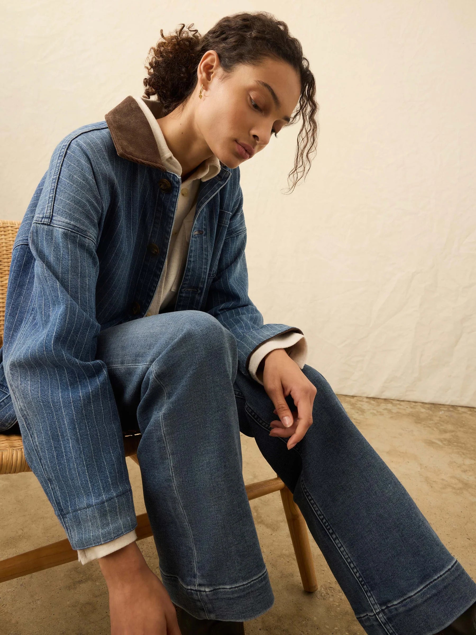Sunwashed Denim Barn Jacket