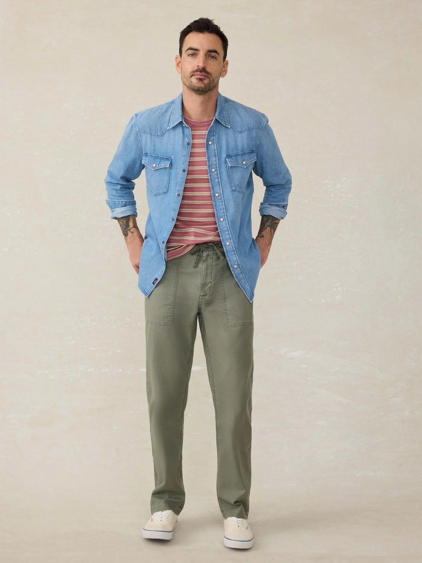 Dune Utility Pant - Desert Olive